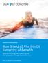 Blue Shield 65 Plus (HMO) Summary of Benefits