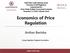Economics of Price Regulation