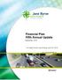 Financial Plan Fifth Annual Update
