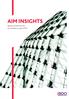 AIM INSIGHTS. Review of AIM for the six months to June 2014