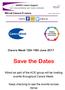 Carers Week 12th 18th June Save the Dates. Wired as part of the ACE group will be hosting events throughout Carers Week.