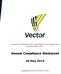 Annual Compliance Statement 29 May 2015