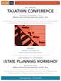 64 TH ANNUAL TAXATION CONFERENCE