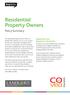 Residential Property Owners