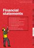 Howden Joinery Group Plc Annual Report & Accounts Financial statements