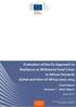Evaluation of the EU Approach to Resilience to Withstand Food Crises in African Drylands (Sahel and Horn of Africa)