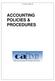 Effective: July 1, 2014 in Covina, California ACCOUNTING POLICIES & PROCEDURES