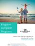 Kingdom Complete Programs. Health Care Sharing Programs for Individual & Families