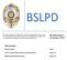 BSLPD. Monthly Report of January Table of Contents: Animal Services Page 1. Calls for Service Report (Central Communications) Pages 2-3