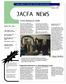 JACFA NEWS. From Barbara s Desk
