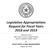 Legislative Appropriations Request for Fiscal Years 2018 and 2019