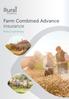 Farm Combined Advance insurance. Policy summary