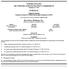 UNITED STATES SECURITIES AND EXCHANGE COMMISSION Washington, D.C FORM 8-K