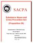 Substance Abuse and Crime Prevention Act (Proposition 36) Implementation in Alameda County Annual Report Fiscal Year July 1, 2003 to June 30, 2004