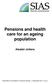 Pensions and health care for an ageing population Alastair Jollans