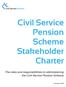 Civil Service Pension Scheme Stakeholder Charter