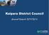 Kaipara District Council. Annual Report 2015/2016