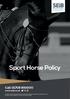 Sport Horse Policy Call