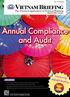 Annual Compliance and Audit