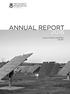 ANNUAL REPORT ANNUAL FINANCIAL STATEMENTS VOLUME 1