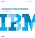 Using IBM Insurance Information Warehouse to Support Requirements for the E.U. and Third Country Equivalence Solvency Regimes