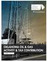 Oklahoma Oil and Gas Activity and Tax Contribution