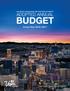 LAS VEGAS CONVENTION AND VISITORS AUTHORITY ADOPTED ANNUAL BUDGET. Fiscal Year Las Vegas, Clark County, Nevada