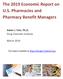 The 2019 Economic Report on U.S. Pharmacies and Pharmacy Benefit Managers