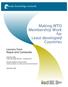 Making WTO Membership Work for Least-developed Countries