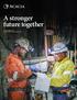 A stronger future together ACACIA MINING PLC ANNUAL REPORT & ACCOUNTS 2018