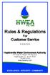 Rules & Regulations For Customer Service