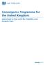 Convergence Programme for the United Kingdom: submitted in line with the Stability and Growth Pact