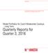 Quarterly Reports for Quarter 3, 2016