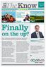 Finally. The Know. on the up? Farming. Autumn. Inside find out about... What does the future hold? Rollover Relief