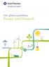 Our global capabilities: Energy and Cleantech