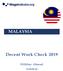 MALAYSIA. Decent Work Check Iftikhar Ahmad Ashikin