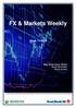 FX & Markets Weekly. Week 11/2018. Mag. Ahmet Hüsrev BILGIN Senior Economist Vienna, Austria