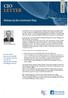 CIO LETTER. Redrawing the Investment Map MAY 2013