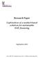 Research Paper. Exploration of a market-based solution for sustainable SME financing