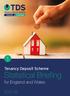 Tenancy Deposit Scheme. Statistical Briefing for England and Wales