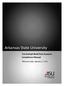 Arkansas State University. Tax Exempt Bond Post-Issuance Compliance Manual
