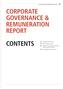 CORPORATE GOVERNANCE & REMUNERATION REPORT