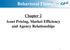 Behavioral Finance 1-1. Chapter 2 Asset Pricing, Market Efficiency and Agency Relationships