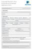 Corporate Plan from Aviva Group Pension Employee Application Form