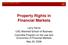 Property Rights in Financial Markets