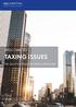 WELCOME TO TAXING ISSUES THE QUARTERLY BULLETIN FROM CAPITAL GES