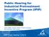 Public Hearing for Industrial Pretreatment Incentive Program (IPIP)