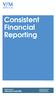Consistent Financial Reporting