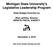 Michigan State University's Legislative Leadership Program