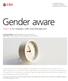 Gender aware Time's up for inequality UBS Asset Management
